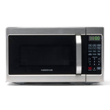 Farberware Countertop Microwave 700 Watts, 0.7 Cu. Ft. - Microwave Oven With LED Lighting and Child Lock - Perfect for Apartments and Dorms - Easy Clean Stainless Steel Farberware