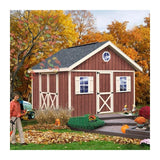 Best Barns Fairview 12x12 Wood Storage Shed Kit - All Pre-Cut (Fairview_1212) Sheds Deal