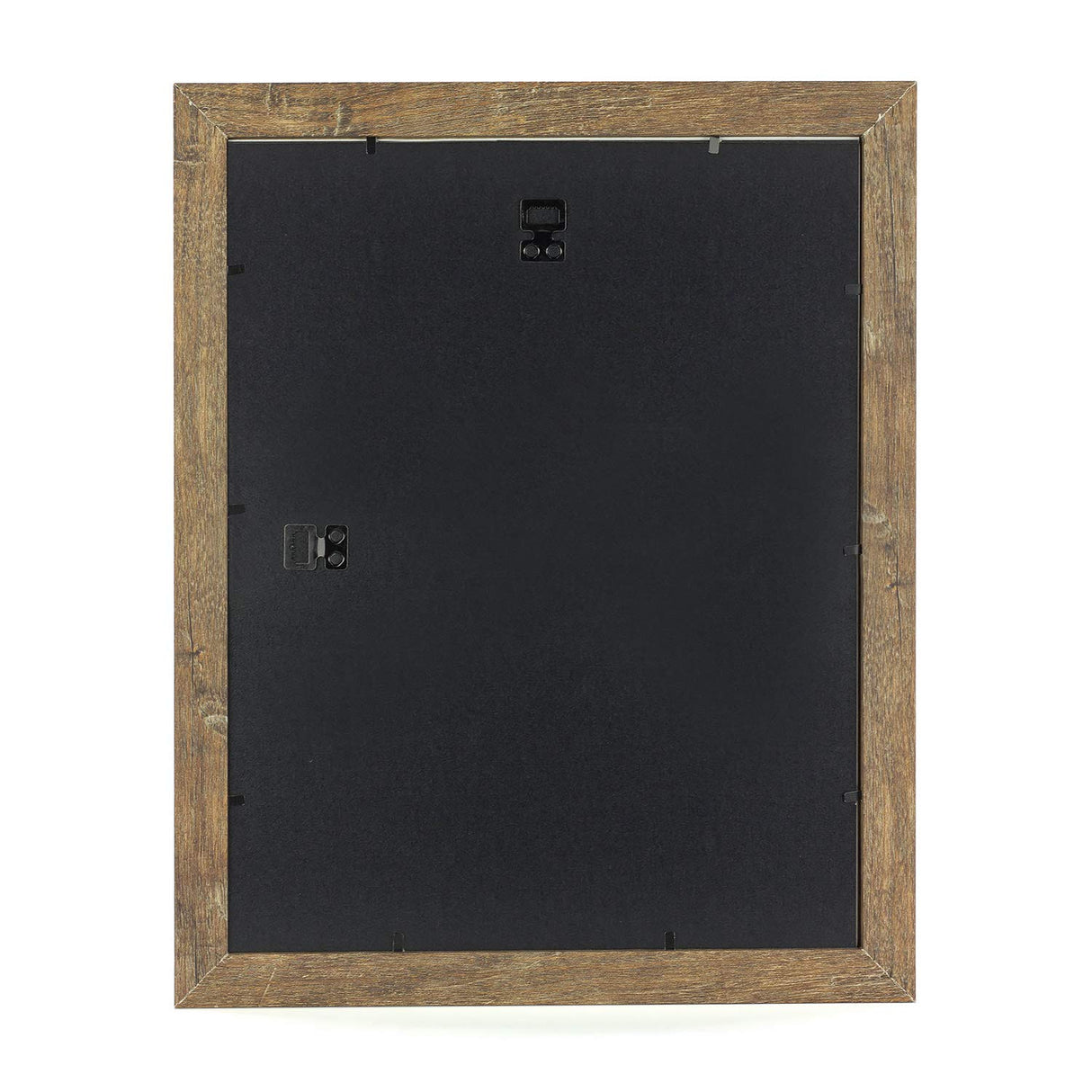 kennethan Rustic Brown 11x14 Picture Frame - Made to Display Pictures 8x10 with Mat or 11x14 Without Mat - Wide Molding - Wall Mounting Material Included kennethan