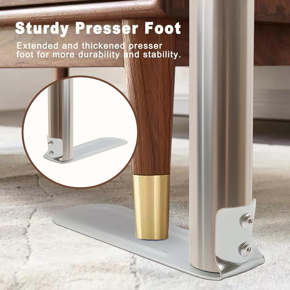 Stainless Steel Canopy Bed Frame King Size, Thicken Full Size Canopy Frame for Metal Bed Wood Bed Bedroom Decor ForestSource