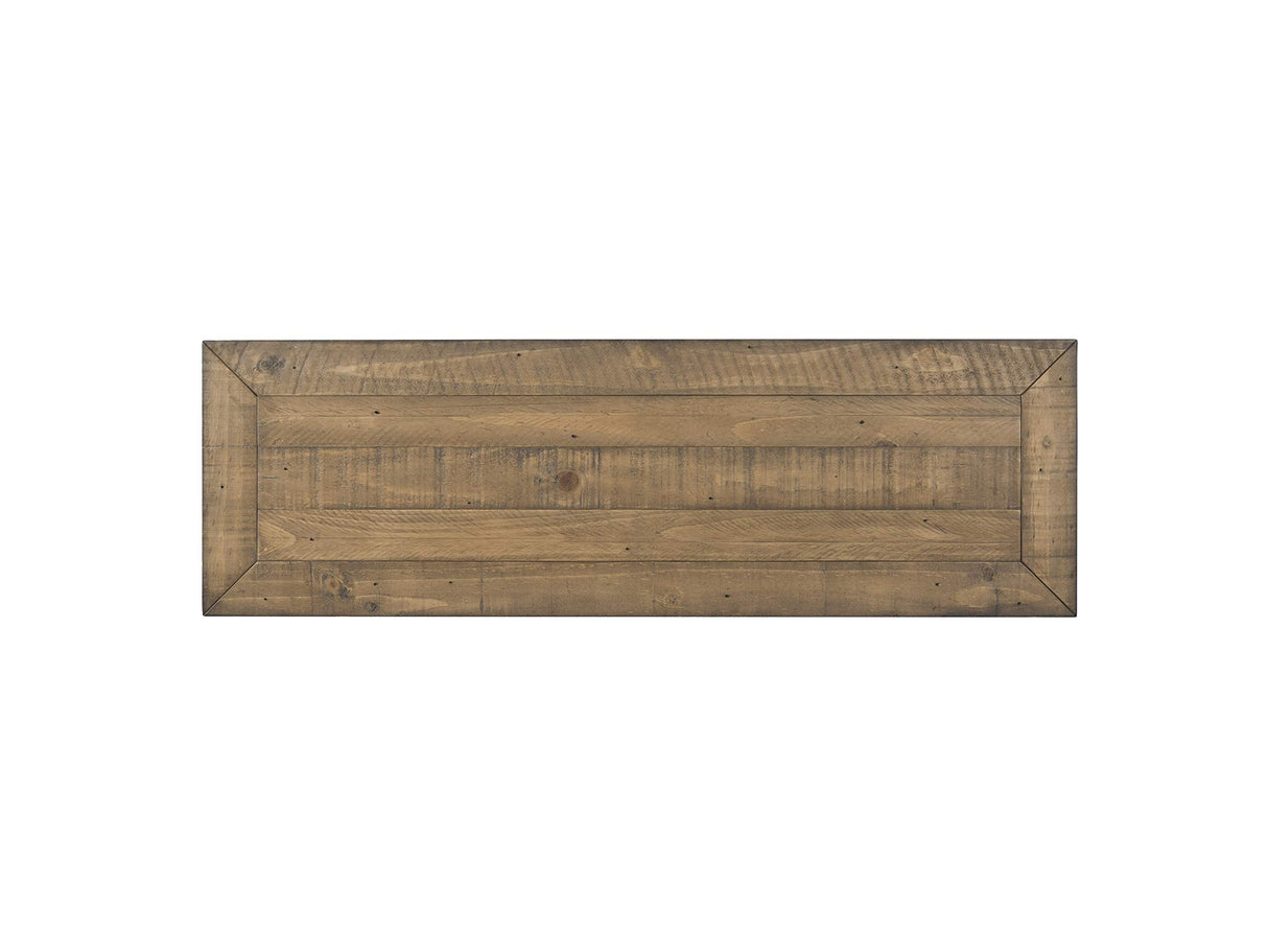 Martin Svensson Home Monterey Solid Wood Sofa Console Table - Reclaimed Natural Finish - Modern Farmhouse - Entryway Table with Two Spacious Drawers Martin Svensson Home