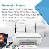 Relcolor 15 Pack 280 281 XXL Ink Cartridges Replacement for Canon PGI 280XXL/281XXL Cartridges 280XL 281XL TR8620a TR8620 TR8520 TR8600 TR7520 TS702a TS9520 TS9521C TS6120 TS6220 TS9120 TS6320 TS8220 Relcolor