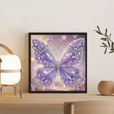 Aestalrcus Butterfly Diamond Art Kits for Adults, Butterfly Special Shape Diamond Painting Kits for Adults, DIY Gem Art Crystal Rhinestones for Gift Home Wall Decor 12x12 Inch Aestalrcus