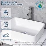 eclife 72" Modern Bathroom Vanity Sink Combo Gray W/Small Side Cabinets White Rectangle Ceramic Vessel Sink & Water Save Faucet & Pop Up Drain (2T03) eclife