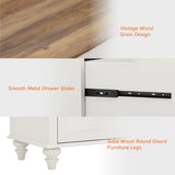 WAMPAT White Coffee Table with Lift Top & Drawer, Square Wood Center Table with Hidden Storage Compartment, Farmhouse Coffee Table for Living Room, 30 Inch WAMPAT