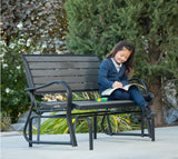 Lifetime 60276 Glider Bench, Harbor Gray Lifetime