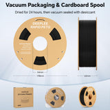 DEEPLEE Rapid PETG Filament 1.75mm, High Speed PETG 3D Printer Filament Up to 600 mm/s, Dimensional Accuracy +/- 0.02 mm, Fits for Most FDM 3D Printers, 1kg Black Deeplee