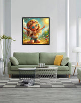 5D Diamond Painting Kits for Adults Beginners- Fantasy Girl Diamond Art Kits for Adults, Flower Gem Art and Craft Kit for Home Wall Decor 12x12inch FQOVKYN