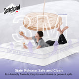 downluxe 4 Inch Queen Memory Foam Mattress Topper Pro Dual Layer 2 Inch Cooling Gel Egg Crate Memory Foam Plus 2 Inch Pillow Top Medium Firm with Deep Pocket downluxe