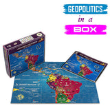Latin America & Caribbean Map Puzzle – Map of South America – Jigsaw Puzzle-Educational History – 100 Piece Puzzles –The New World Continent – Mexico | Brazil | Chile | Peru | Colombia | South America THE BANTU SUN