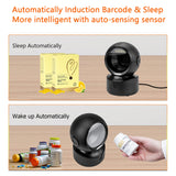 NetumScan Automatic Omnidirectional Desktop Barcode Scanner, Hands-Free USB Wired QR Barcode Reader, 1D 2D Bar Code Image Sensing for Warehouse, Supermarket, Retail Store, Bookstore Pos System NetumScan