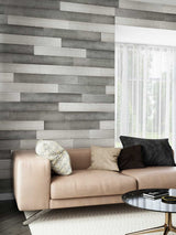 Luxdecor Real Wood Wall Planks for Wall- White Shiplap Boards 5" Peel and Stick Shiplap Boards 10 Pieces Wall Shiplap Planks Board 12.5 Sq Ft Luxdecor