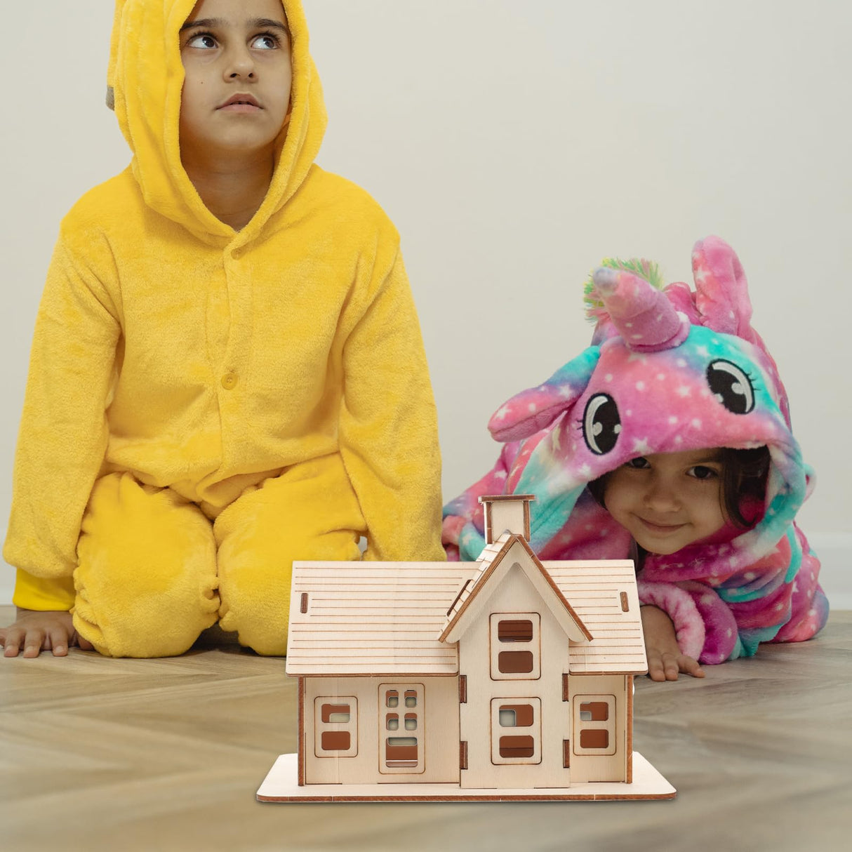 Uonlytech 1 Set diorama puzzles for adults adult puzzle wooden jigsaw puzzles wooden puzzle for adults wooden house model assembly house puzzle funny puzzles model house manual log cabin 3D Uonlytech