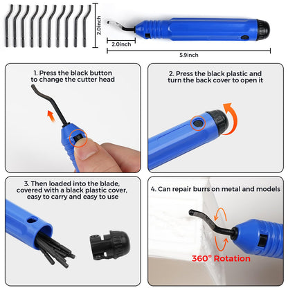 Twotrees 78 Piece 3D Printer Tool kit, Diverse 3D Printer Nozzle Cleaning Kit and Repair Tool Set, Including Tool Box, for 3D Printer Assembly, Cleaning, Trimming, etc - WoodArtSupply