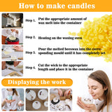 Cargen Yellow Beeswax Pellets- 430g (0.95lb) Bees Wax Pellets Triple-Filtered Organic Beeswax Pellets Cosmetic Grade for DIY Beewax Candles Skin Care Lip Balm Soap Lotion CARGEN