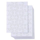 Juvale 48 Sheets Blank Puzzles to Draw On Bulk – 6x8 inch Make Your Own Jigsaw Puzzle for Kids Crafts Projects (28 Pieces Each) Juvale