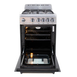 Avanti GR2013CSS Gas Range, 20, Black Avanti