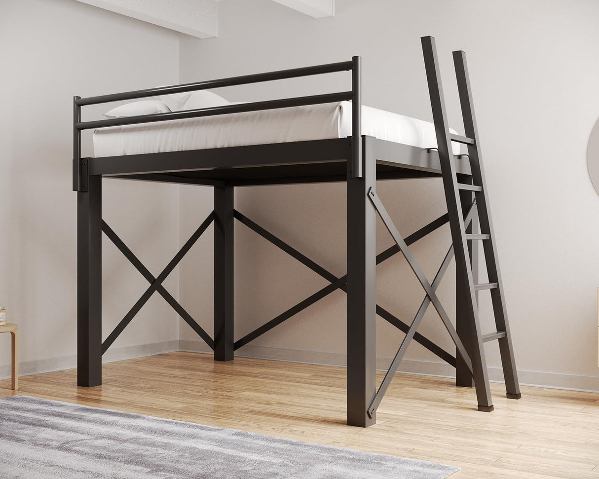 Francis Lofts & Bunks Queen Size Adult Loft Bed Francis Lofts & Bunks