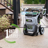 EGO Power+ HPW3204-2 3200 PSI 56-Volt Lithium-ion Cordless Pressure Washer with (2) 6.0Ah Batteries and 320W Charger Included EGO Power+