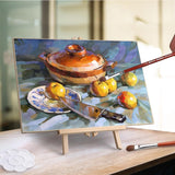 Tosnail 6 Pack 16" Art Easel Stand Tabletop Wooden Display Stand Photo Holder Display Stand for Artist, Students, Adults, Kids Painting Tosnail