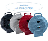 Courant Pizza Maker 12 inch Pizzas Machine, Newly improved Cool-touch Handle Non-Stick plates Pizza oven & Calzone Maker, Electric Countertop Oven for Home or School, 12” Indoor Grill/Griddle, Black Courant