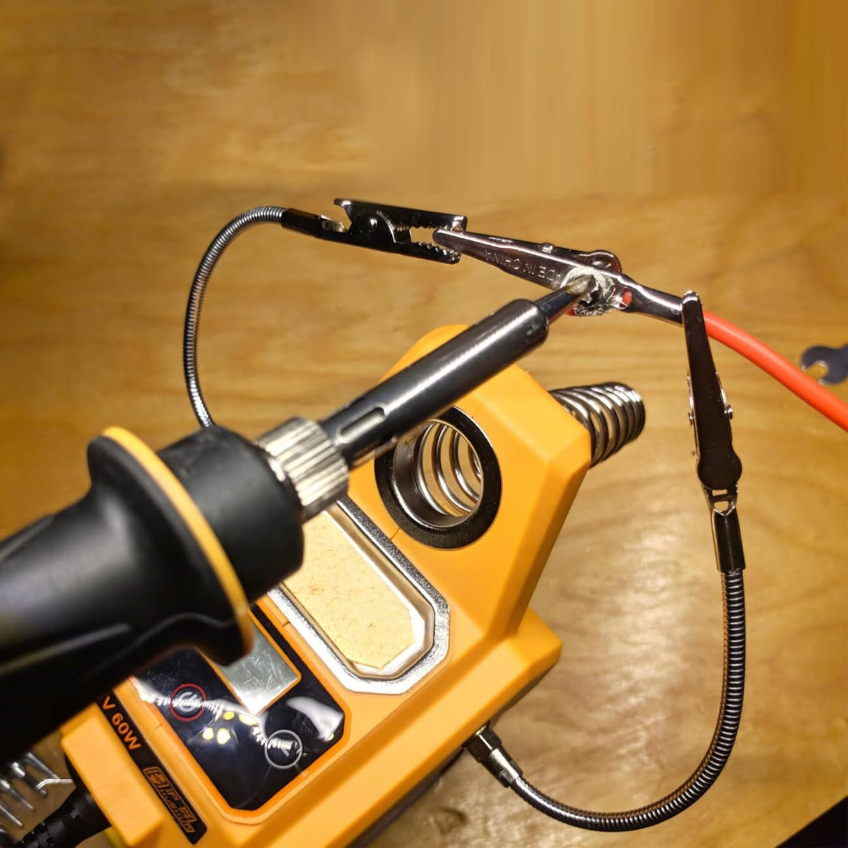 Cordless Soldering Iron Station Compatible with Dewalt 20V Max Battery (NOT Included), Portable Soldering Iron with Digital Display/Auxiliary Helpers for DIY Repair Welding Works WoodArtSupply