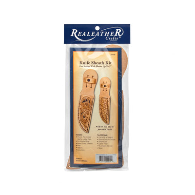 Realeather Knife Sheath Kit, Natural