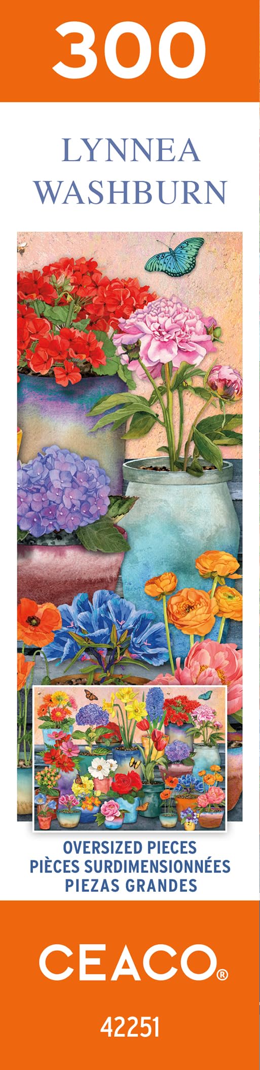 Ceaco - Ecosystems - Pretty Petals - 300 Piece Jigsaw Puzzle Ceaco