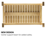 Sorbus Small Bamboo Step Stool - Wooden Foot Rest Stool & Potty Training Stool for Kids Toddlers Sorbus