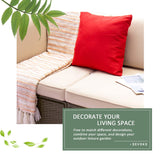 Devoko Patio Furniture Sofa Sets Outdoor All-Weather Sectional Corner Sofa and Armless Sofa (Beige, 2 PCS Patio Sofa Set) Devoko