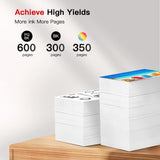 Acaves MX922 Ink Cartridges PGI-250XL CLI-251XL Replacement for Canon 250 and 251 Compatible with PIXMA IX6820 MX920 IP8720 MG5520 MG5420 MG7520 MG7120 MG6320 IP7220 Printer, 5 Pack, Multicolor, XL Acaves