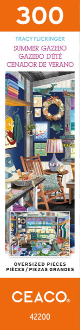 Ceaco - Tracy Flickinger - Sea & Sand Gift Shoppe - 300 Piece Jigsaw Puzzle Ceaco