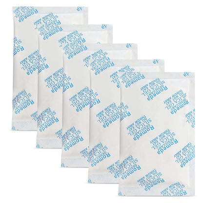 15 Pcs 20 Gram Silica Gel Packs, Transparent Desiccant, Desiccant Packets for Storage, Moisture Packs for Spices Jewelry Shoes Boxes Electronics Storage - WoodArtSupply