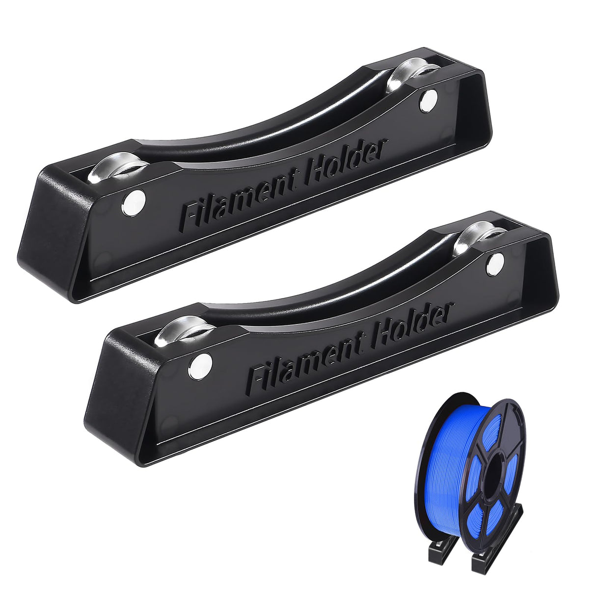 1 Pair 3D Printer Filament Spool Holder Filament Spool Holders Universal Spools for 3D Printing Materials Diitao