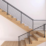 50 Pack 1/8" Black T316 Stainless Steel Invisible Cable Railing Kit，Swage Stud End for Deck, Stair, Wood & Metal Posts ，Black Cable Railing Hardware UZE