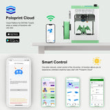 Tina2S 3D Printer with WiFi Cloud Printing, Fully Assembled and Mini 3D Printer for Beginners and Kids with Auto Leveling, High Precision, Quiet 3D Printers with App Control, Ideal for STEM Teaching Entina