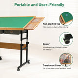 ALL4JIG 1500 Piece Adjustable Jigsaw Puzzle board for Adults, 35.4"x26.4" Multi-Functional Puzzle Board with 4+2 Drawers & Protective Cover, 45-Degree Any-Angle Tilt for Work, Exercise & Leisure ALL4JIG