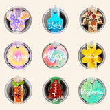 CraftPanel 30 PCS Sublimation Ornaments Blanks Bulk Hardboard Rectangle 1.34"x3.23",MDF Christmas Sublimation Blank Ornaments for Heat Press Transfer CraftPanel