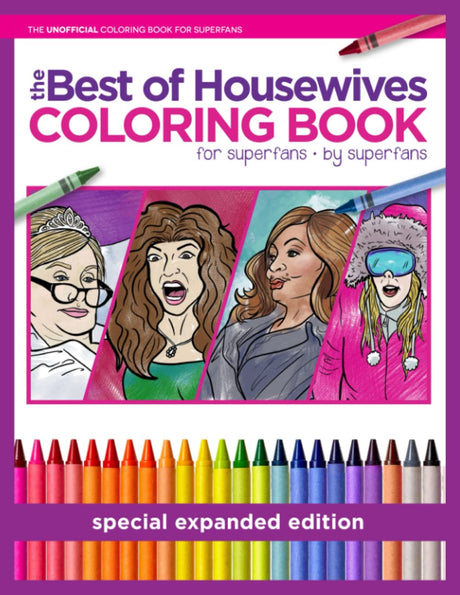 Best of Housewives Coloring Book WoodArtSupply