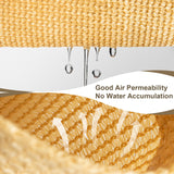 LOVE STORY Custom Size 6x18 FT Outdoor Sun Shade Cloth Pergola Shade Cover with Grommets 95% UV Protection for Patio, Sand (Customized) LOVE STORY