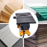 YUNLAIGOTOP Mini Table Saw, Multifunctional Mini Precision Table Saw, 4" 60W Mini Electric Table Saw with 3 Blades,DIY Woodworking Cutting Machine YUNLAIGOTOP