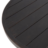 Ulax furniture 45-Inch Round Patio Coffee Table, Durable Aluminum Outdoor Side Table with Weather-Resistant Design for Garden, Deck, or Backyard Ulax furniture