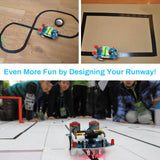 MiOYOOW Soldering Practice Kit, Line Following Robot Car Kit Beginners DIY Smart Car Soldering Project Kit for School Competition STEM Education, Learning Electronic Toys for 10+ Years Old Boys Girls MiOYOOW