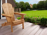 BTEXPERT Outdoor Wooden Folding Adirondack Chair Assembled Backrest, for Patio Lounge Lawn Garden Backyard Deck Fire Pit Pool Beach 350lb Weight Capacity BTEXPERT