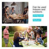 FDW Heavy Duty Outdoor Dining Table Metal Kitchen Table Metal Table Bar Coffee Table Home Restaurant Wood Top Table Patio Dining Table Indoor Outdoor Metal Base Table, Bronze (Rectangle) FDW