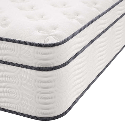 Modway Jenna 14” Innerspring Pillow Top Twin Mattress With Individually Encased Coils