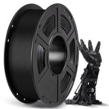 ANYCUBIC PLA 3D Printer Filament, 3D Printing PLA Filament 1.75mm Dimensional Accuracy +/- 0.02mm, 1KG Spool (2.2 lbs), Pearl Black ANYCUBIC