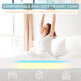 Nchanmar 6 Inch Full Size Mattress, Gel Memory Foam Full Mattress, Pressure Relieving, Cooling Gel Foam, Full Mattress in a Box, Certipur-Us Certified, Bed-in-a-Box, Full, 75"L x 54"W x 6"Th, White NChanmar