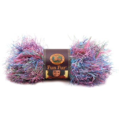 Lion Brand Yarn 320-208A Fun Fur Yarn, Tropical