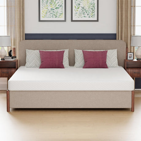 PayLessHere 6 Inch King Gel Memory Foam Mattress Fiberglass Free/CertiPUR-US Certified/Bed-in-a-Box/Cool Sleep & Comfy Support PayLessHere